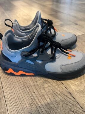 Nike Presto React Sneaker- Grey and Orange